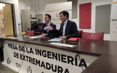 Convenio entre INGITE y la Mesa de Ingeniería de Extremadura