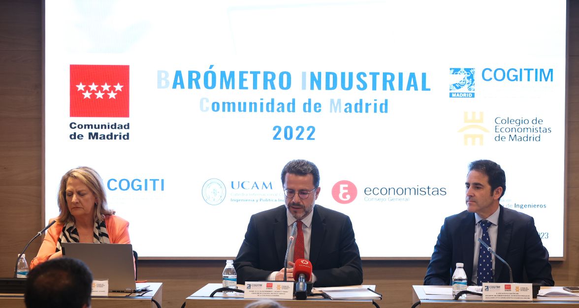 COGITIM y CEMAD presentan el Barómetro Industrial de la Comunidad de Madrid 2022