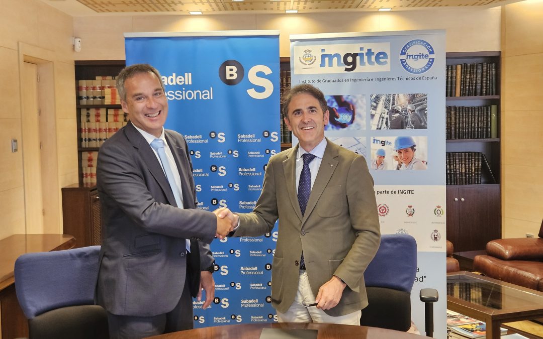 INGITE renueva su convenio con el Banco Sabadell